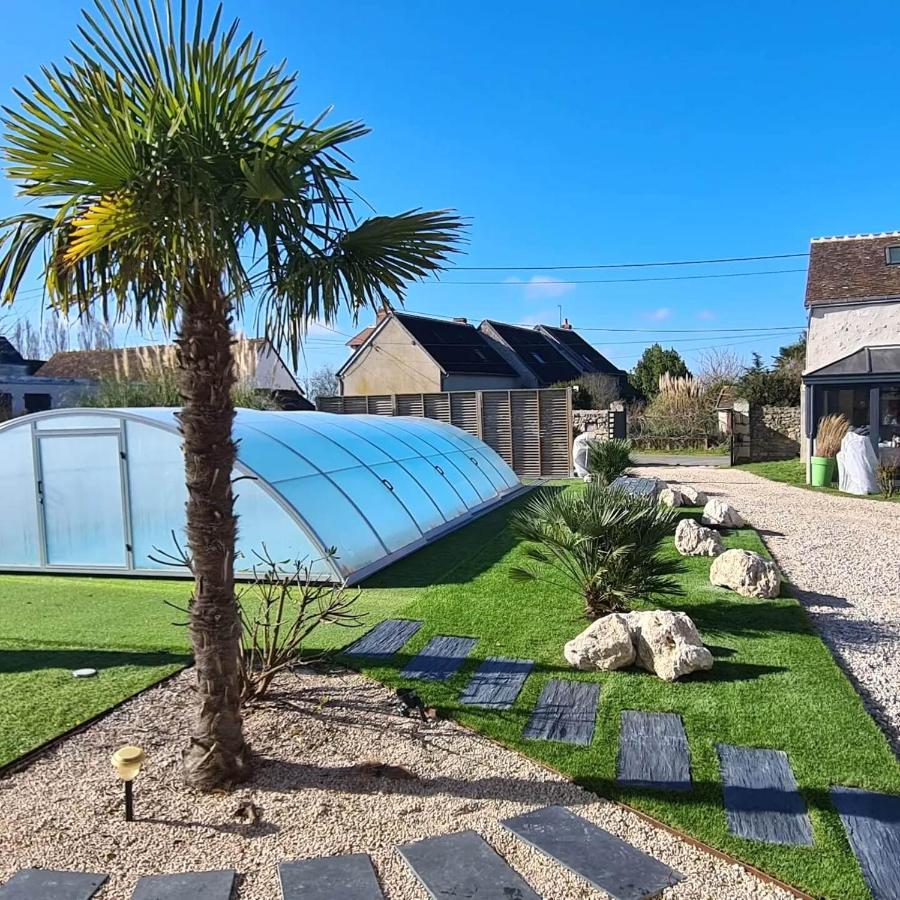 Hotel Gite La Belle Aventure Avec Piscine Et Jacuzzi Mosnes Exteriér fotografie