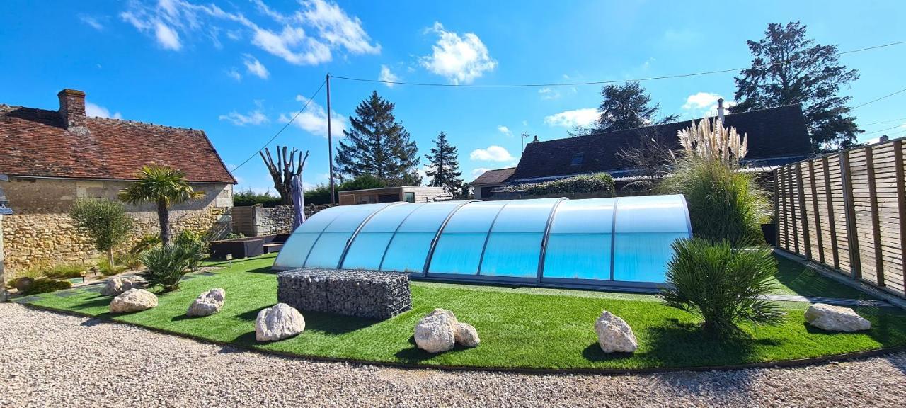 Hotel Gite La Belle Aventure Avec Piscine Et Jacuzzi Mosnes Exteriér fotografie