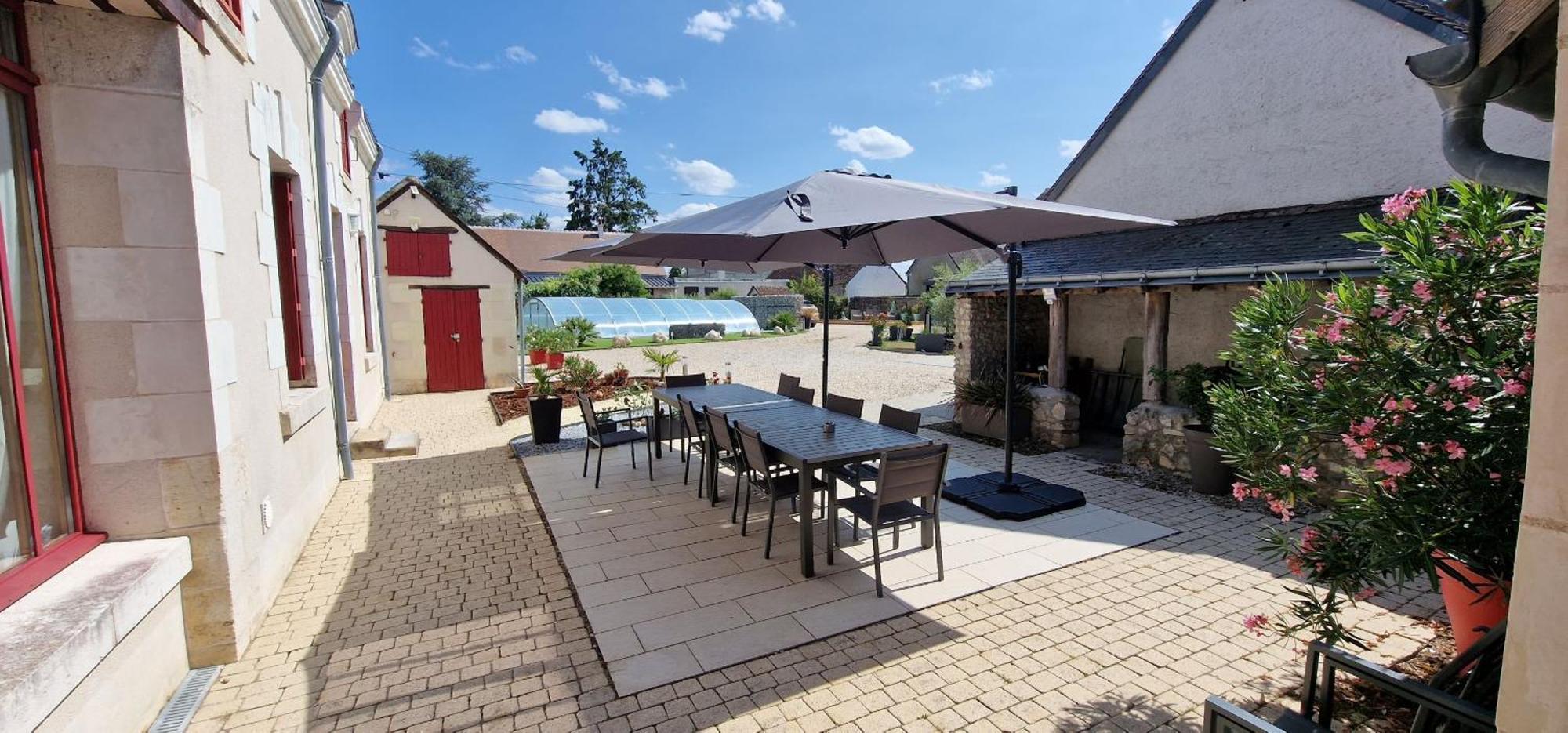 Hotel Gite La Belle Aventure Avec Piscine Et Jacuzzi Mosnes Exteriér fotografie