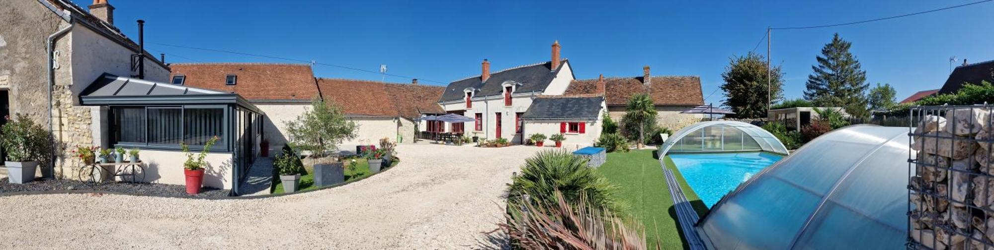 Hotel Gite La Belle Aventure Avec Piscine Et Jacuzzi Mosnes Exteriér fotografie