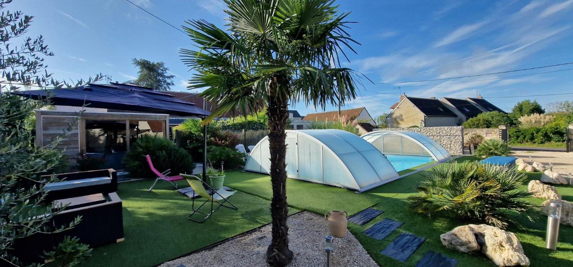 Hotel Gite La Belle Aventure Avec Piscine Et Jacuzzi Mosnes Exteriér fotografie