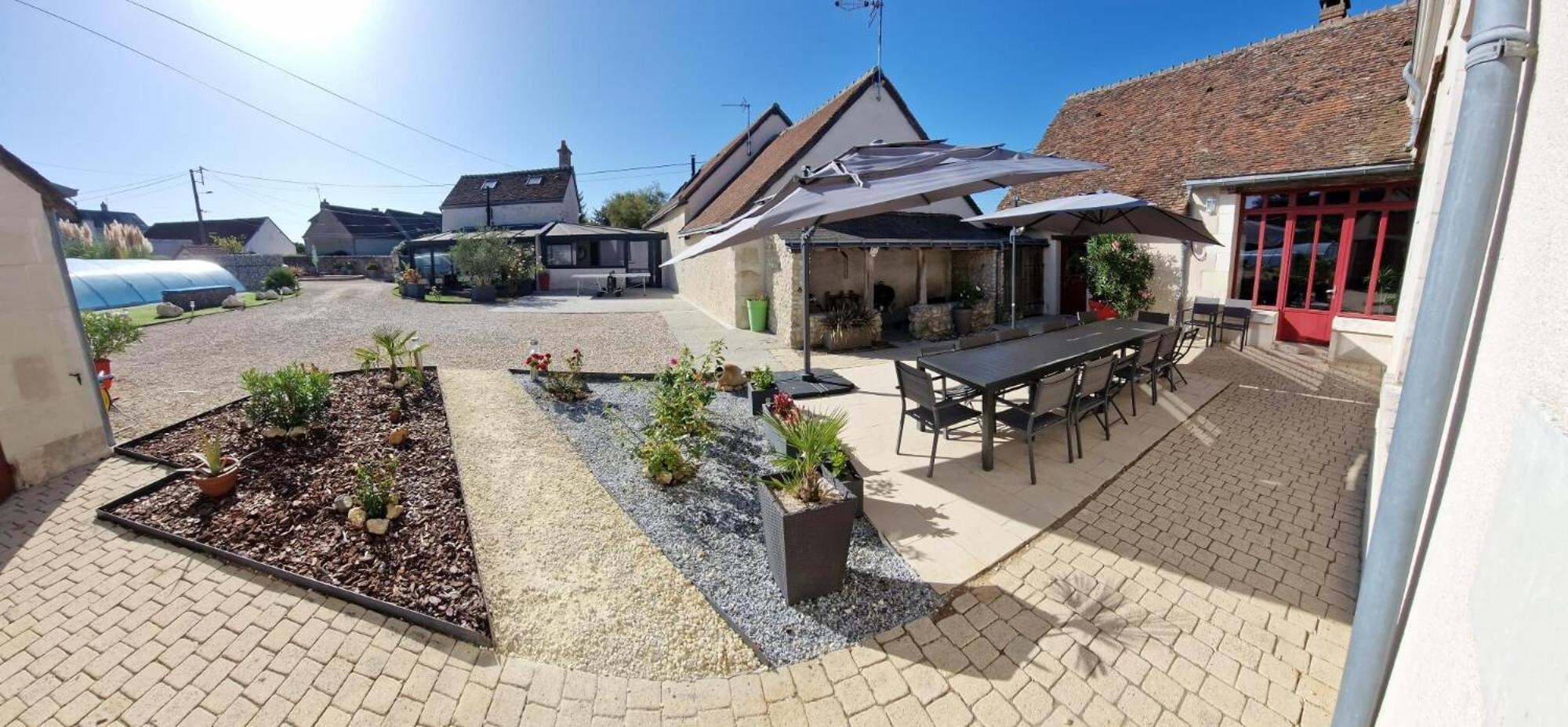 Hotel Gite La Belle Aventure Avec Piscine Et Jacuzzi Mosnes Exteriér fotografie